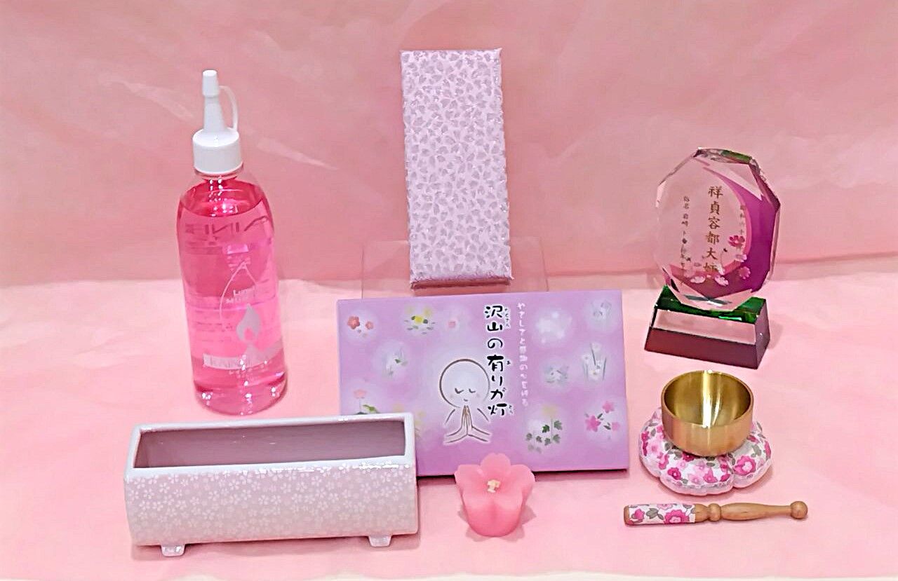 ピンク色の可愛い商品
