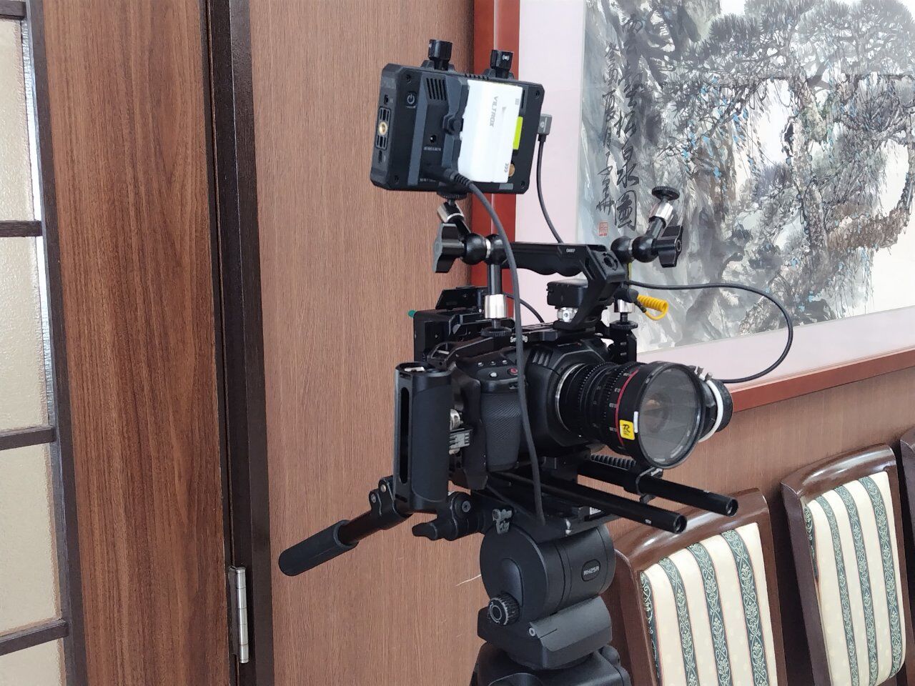 映画の撮影が行なわれました