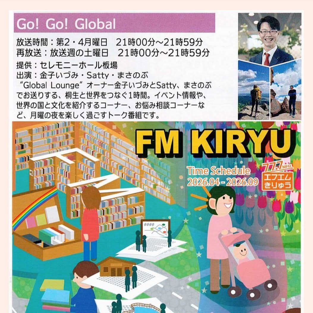 ㈱板場は、FM KIRYUの番組を応援しています