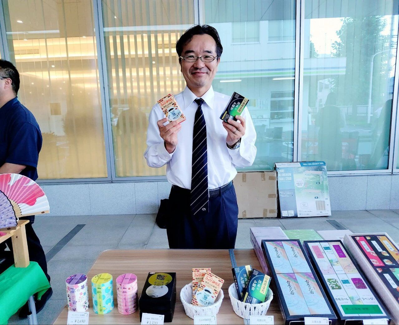 ㈱ミツバ様での販売会に参加